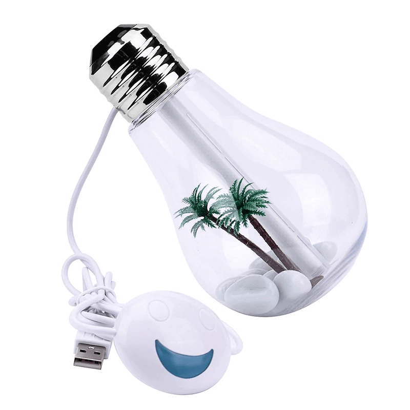 Ampoule de lampe à sel transparente, ampoule de diffuseur d'arôme